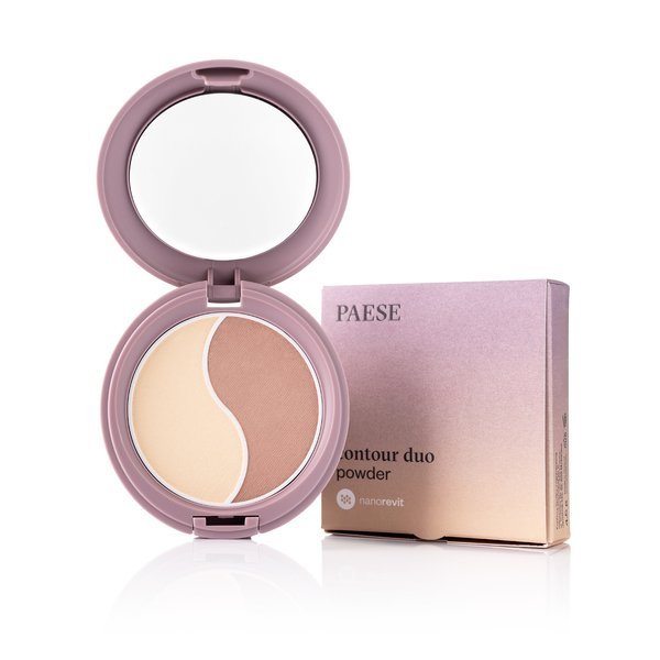 Pudră dublă pentru contouring Paese Contour Duo
